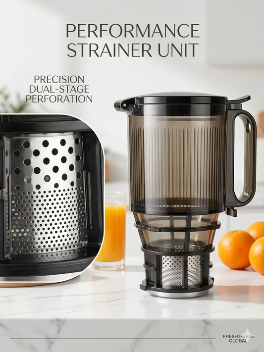 Upper Chamber with Precision Strainer Unit