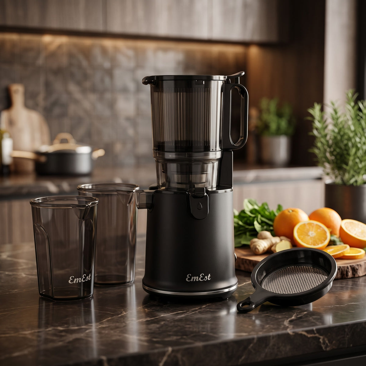 The Ultimate Heavy-Duty Cold Press Juicer for Uncompromising Health, Luxury, and Power.