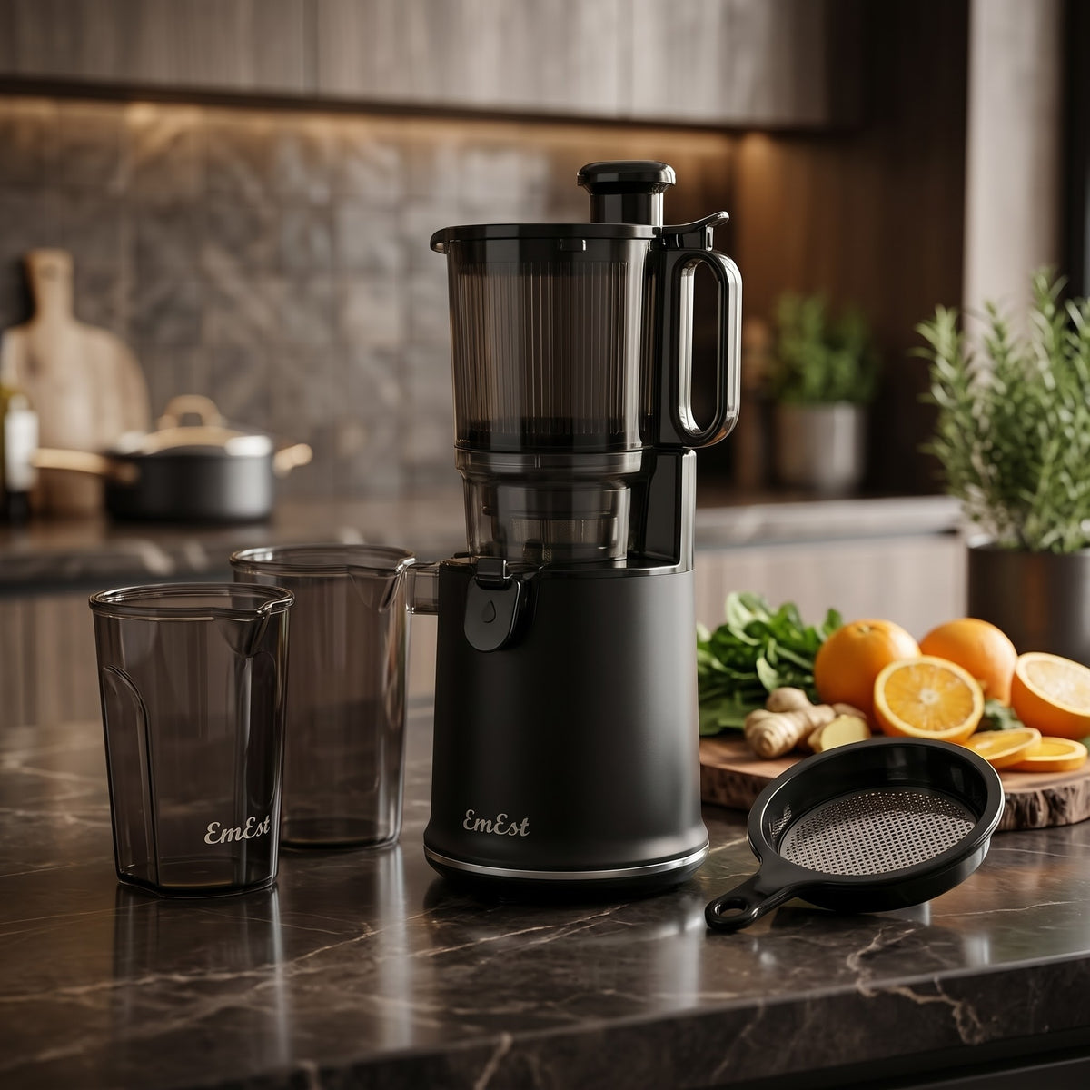 The Ultimate Heavy-Duty Cold Press Juicer for Uncompromising Health, Luxury, and Power.