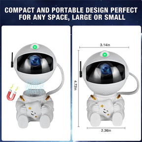 Star Projector Galaxy Night Light Astronaut Space Projector